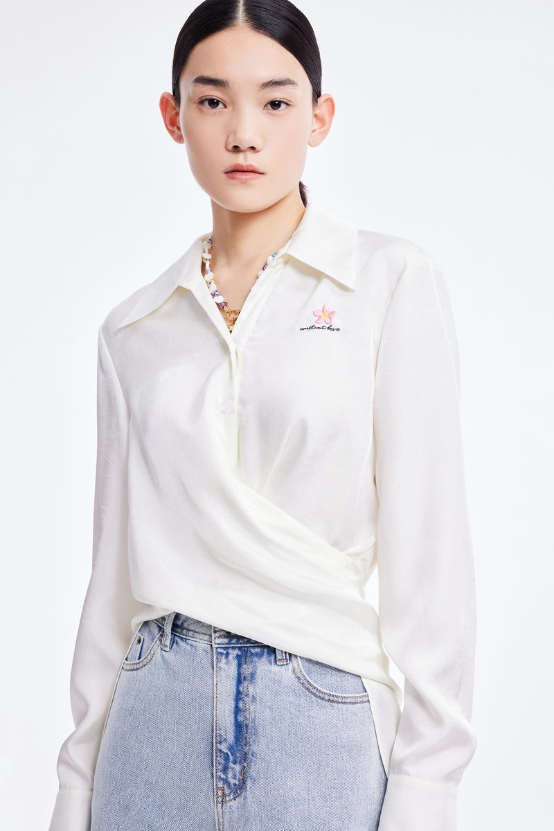 Lily - Chemise - Blanche