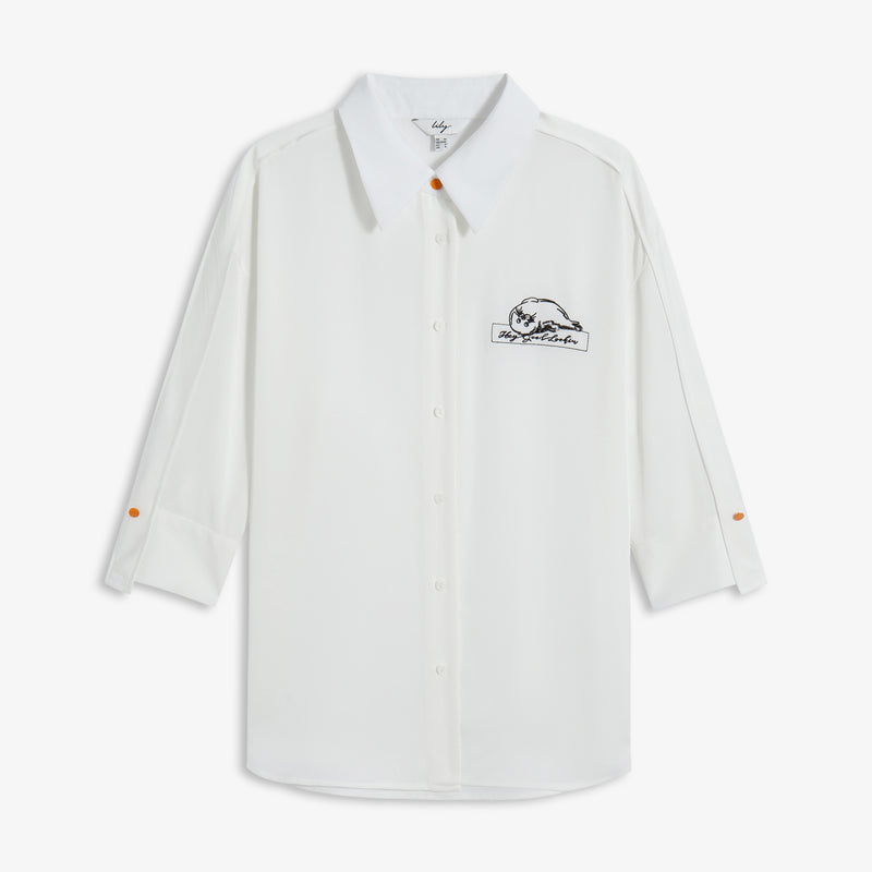 Lily - Chemise - Blanche