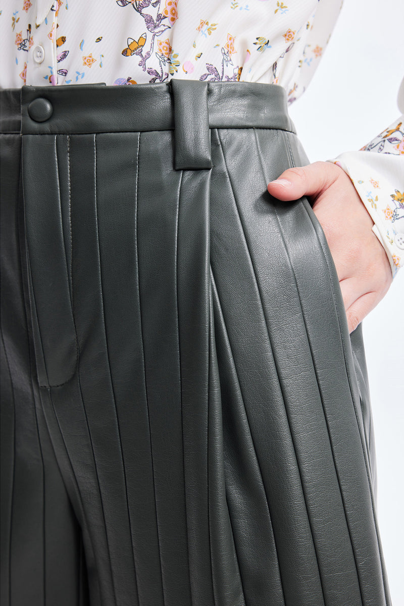 Lily - Short - Gris Vert