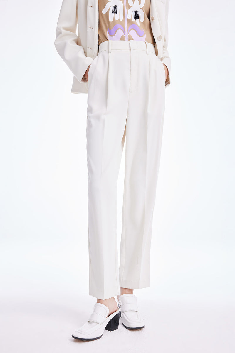 Lily - Pantalon - Blanc Cassé