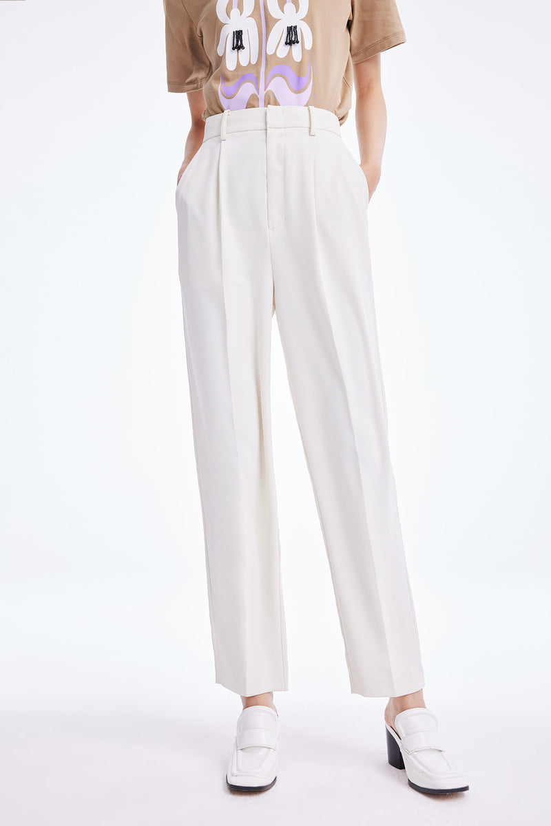 Lily - Pantalon - Blanc Cassé