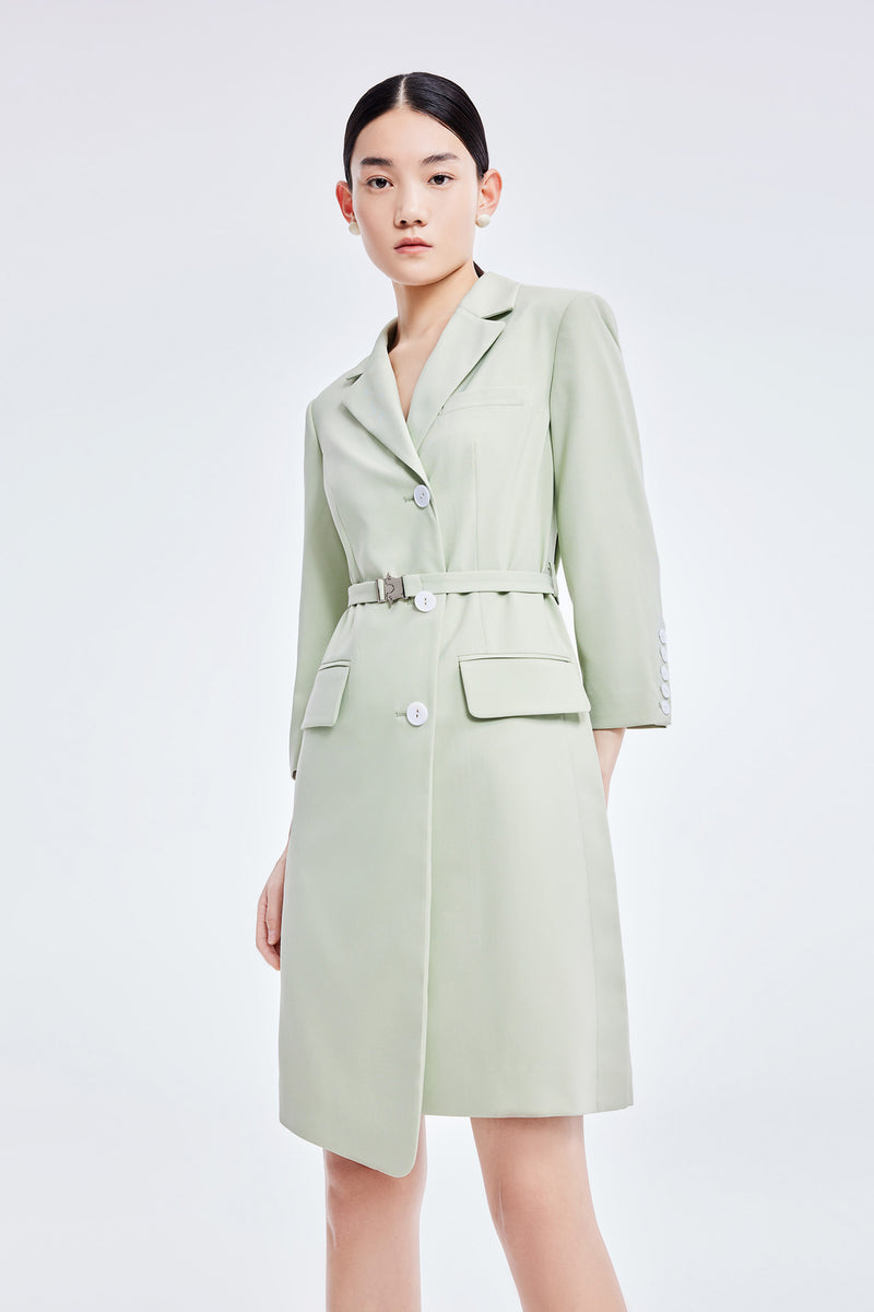 Lily - Robe - Gris Vert