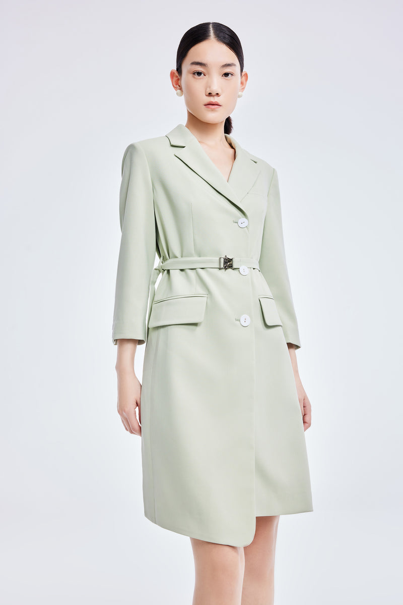 Lily - Robe - Gris Vert