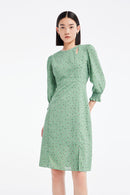 Lily - Robe - Gris Vert