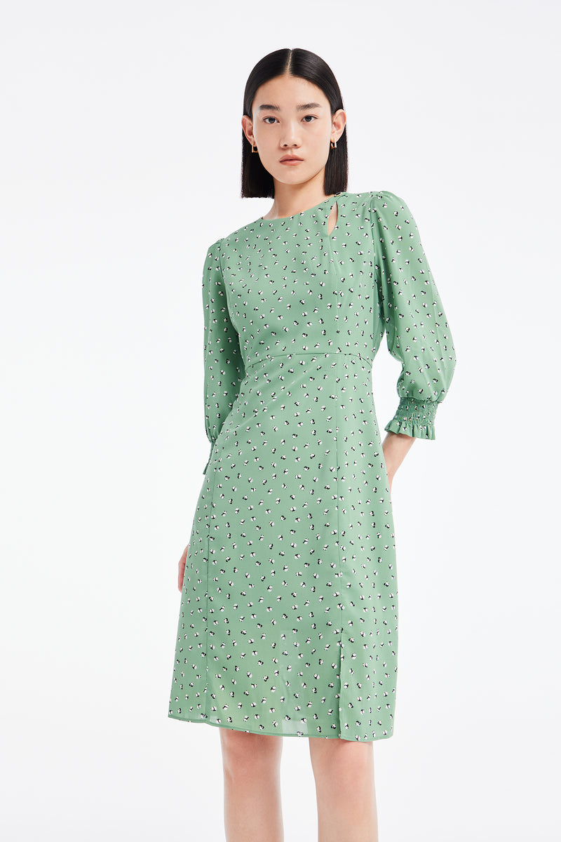 Lily - Robe - Gris Vert