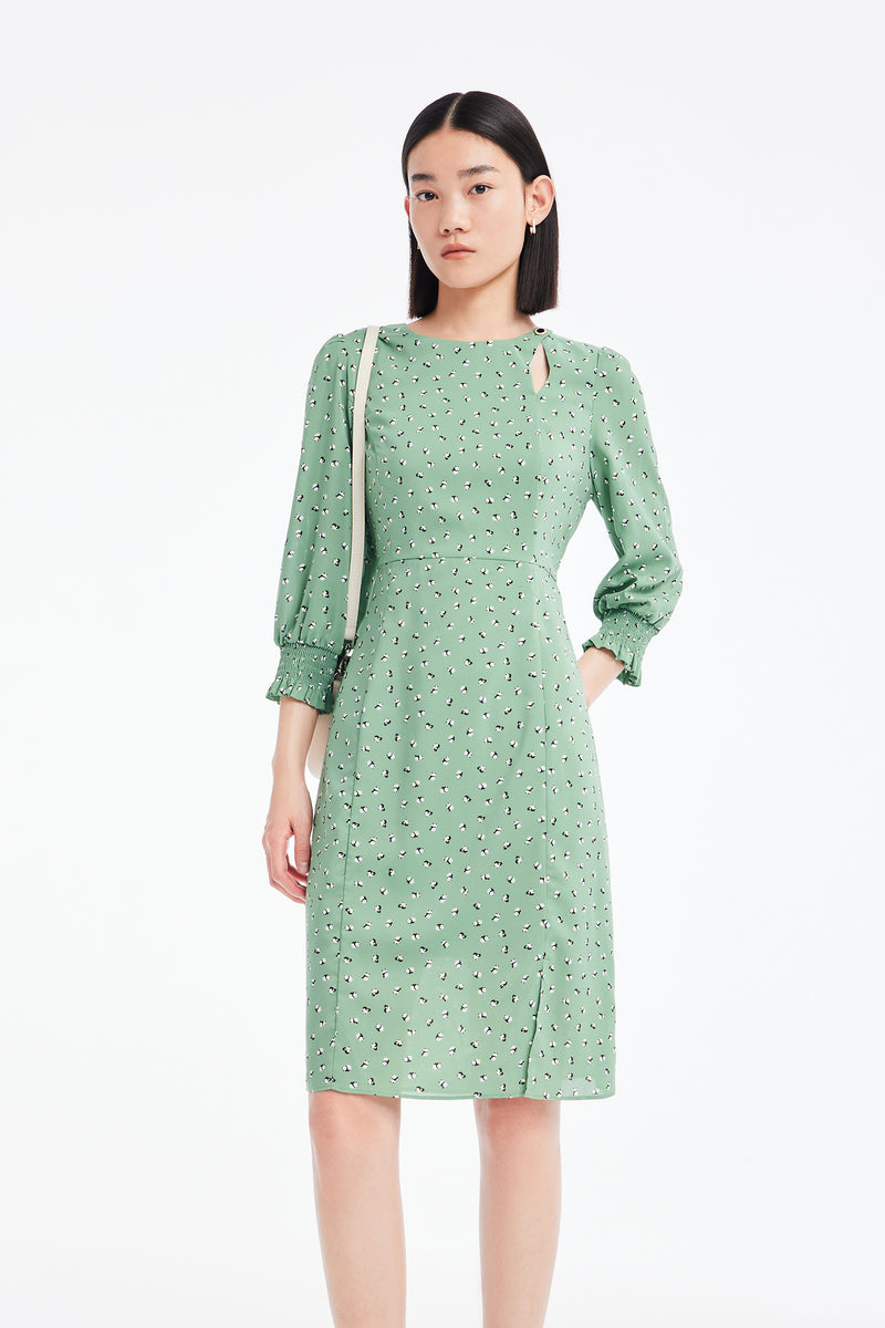 Lily - Robe - Gris Vert