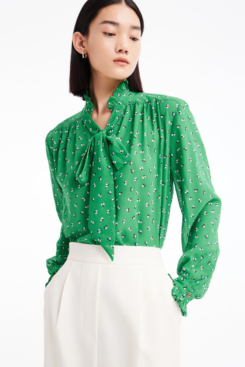 Lily - Chemise - Vert Irlandais