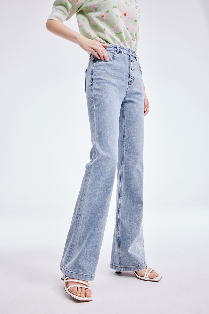 Lily - Pantalon - Gris Bleu
