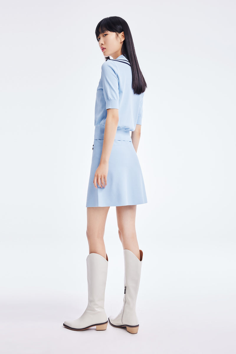 Lily - Jupe - Bleu Clair