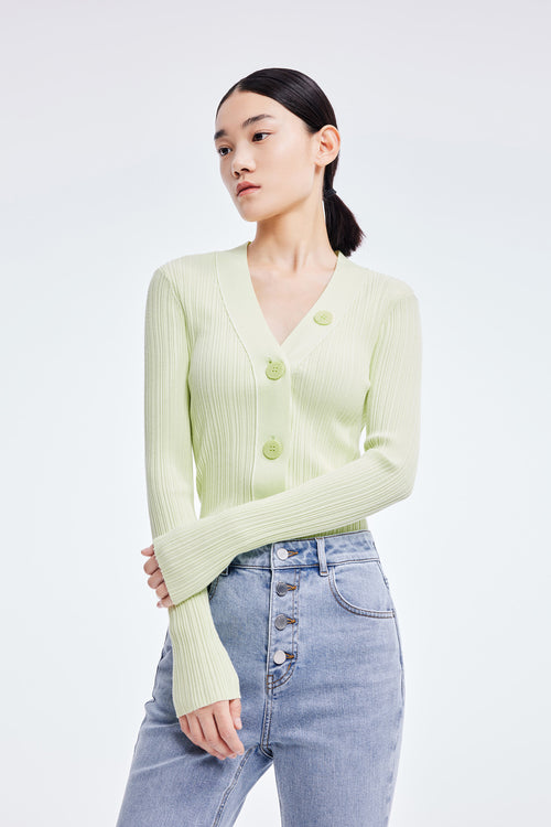 Lily - Gilet - Vert Turquoise