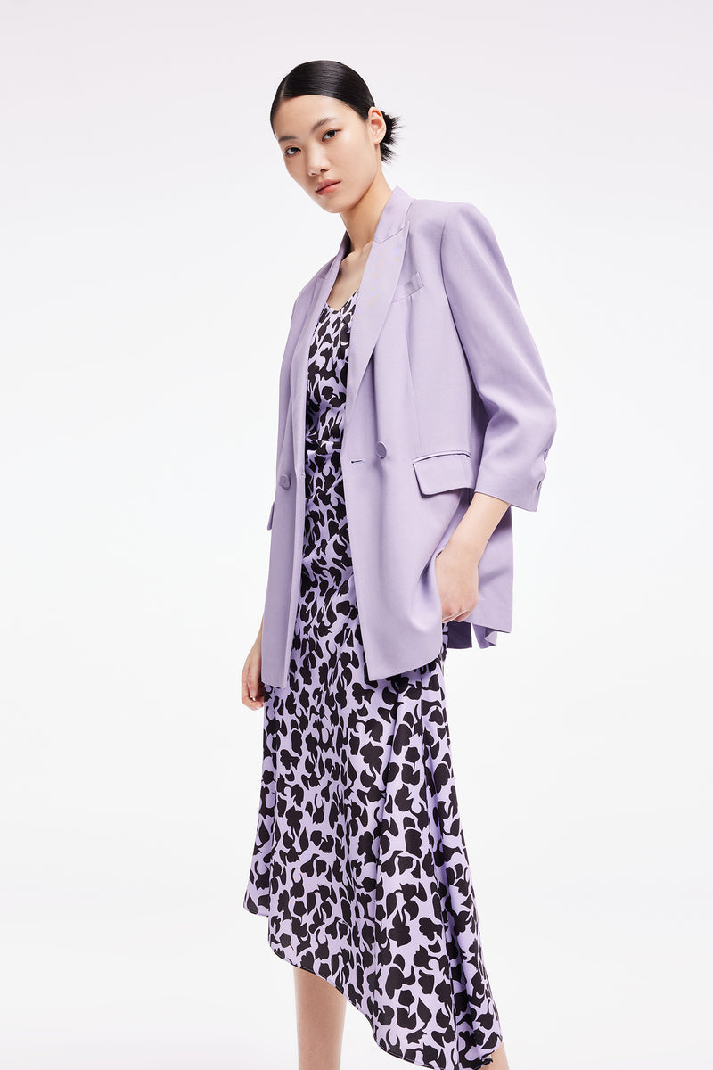 Lily - Blazer - Gris Violet
