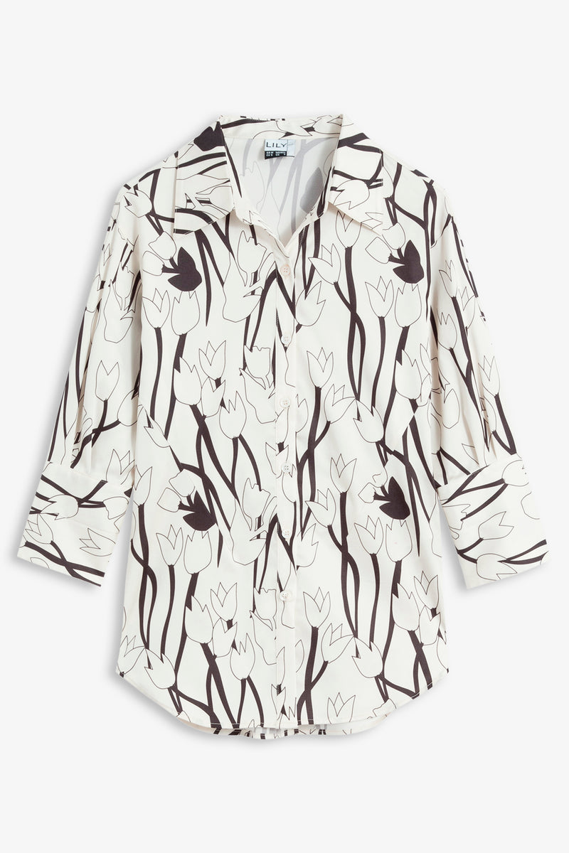 Lily - Chemise - Blanc Laiteux