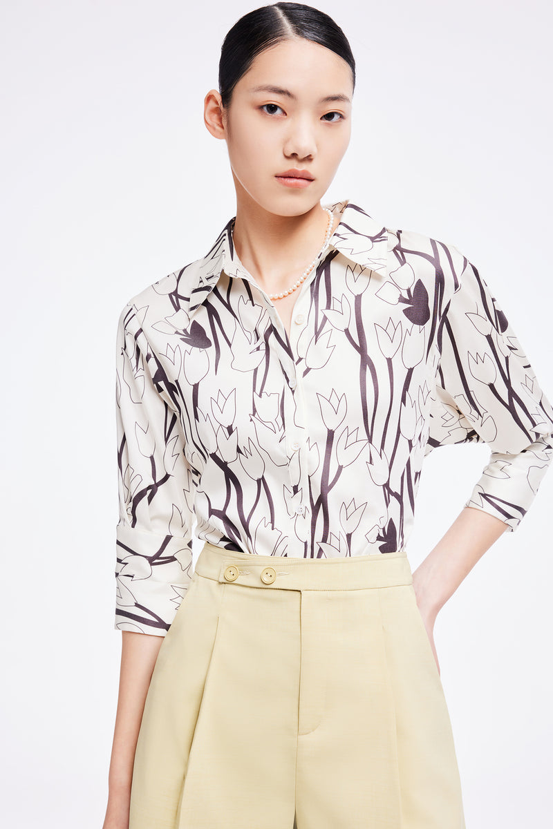 Lily - Chemise - Blanc Laiteux