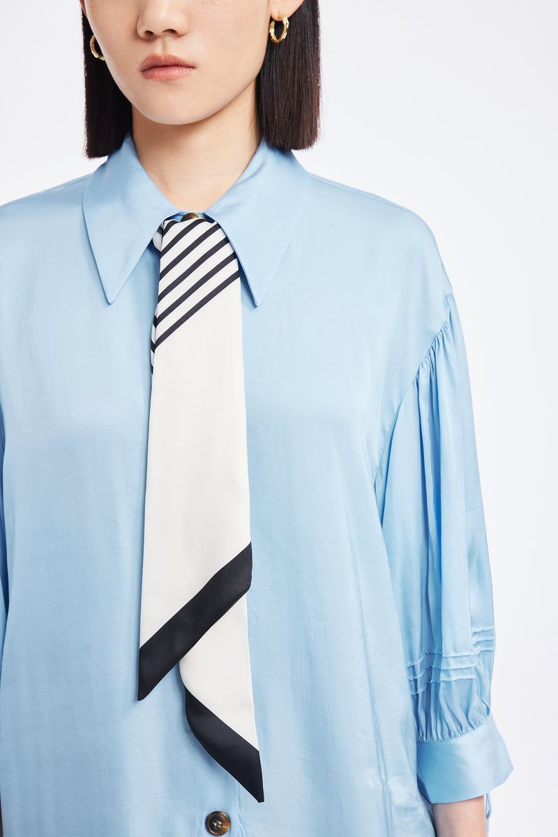 Lily - Chemise - Bleu Lac