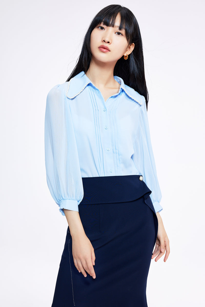 Lily - Chemise - Bleu Clair