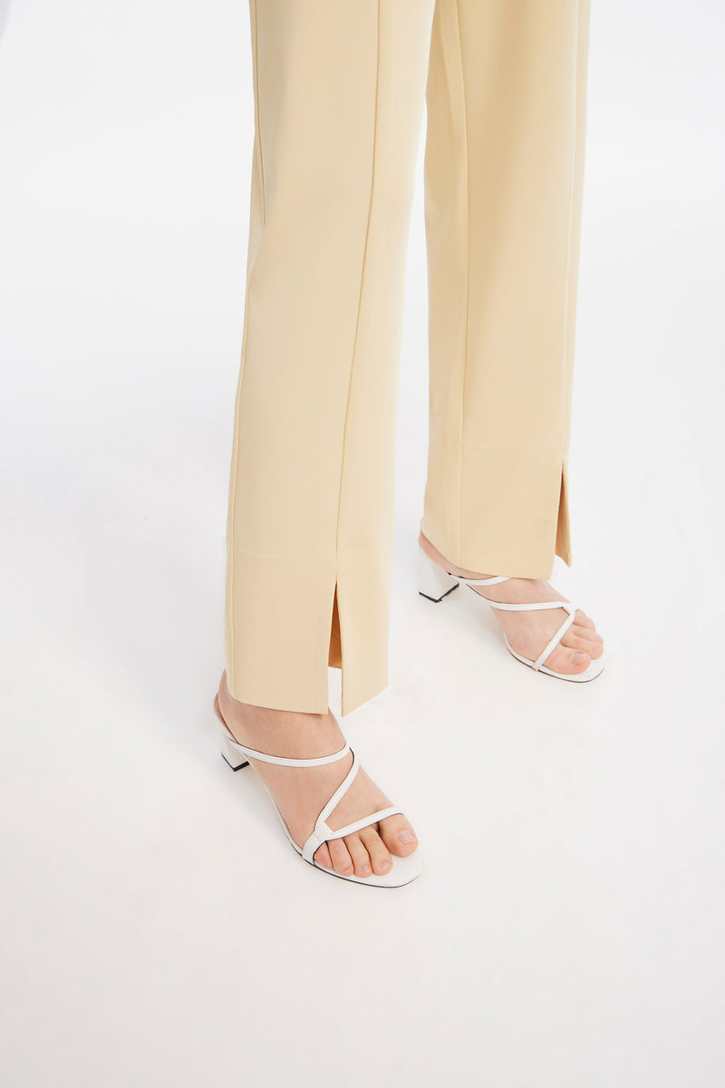 Lily - Pantalon - Jaune Crème