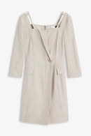 Lily - Robe - Gris Kaki