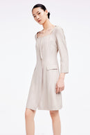 Lily - Robe - Gris Kaki