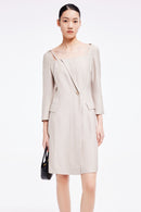 Lily - Robe - Gris Kaki