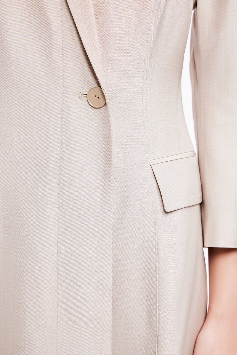 Lily - Robe - Gris Kaki