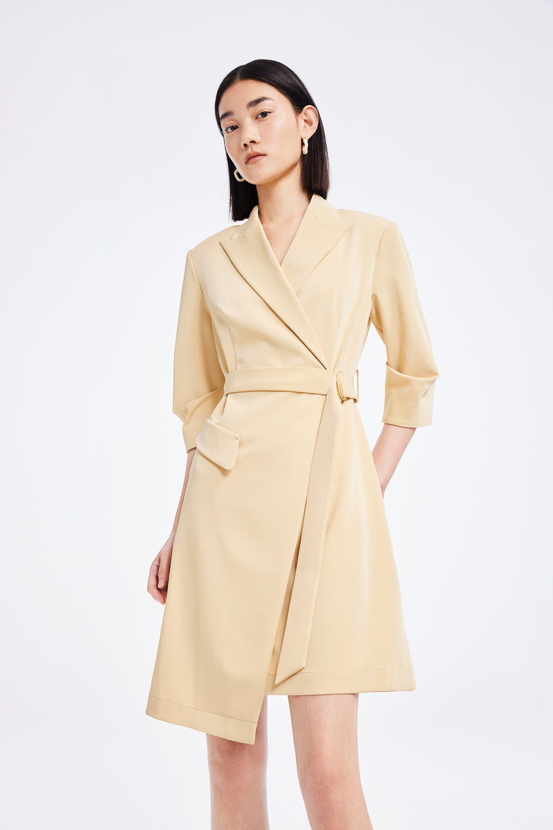 Lily - Robe - Jaune Crème