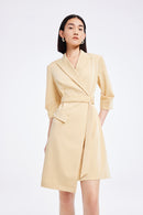 Lily - Robe - Jaune Crème