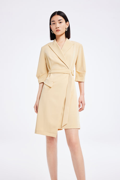 Lily - Robe - Jaune Crème