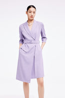 Lily - Robe - Gris Violet