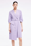 Lily - Robe - Gris Violet