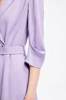 Lily - Robe - Gris Violet