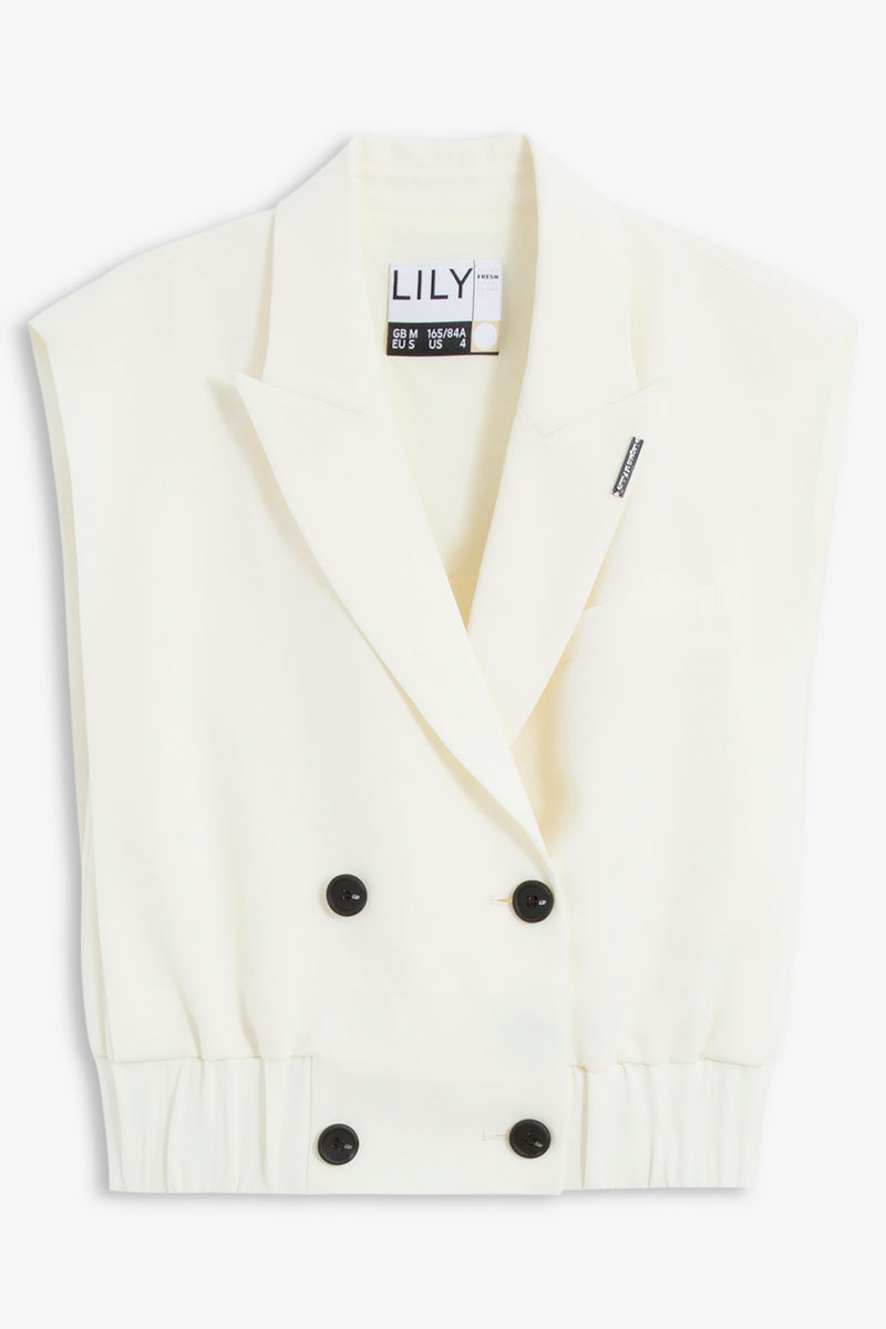 Lily - Gilet - Blanc