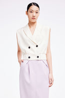 Lily - Gilet - Blanc