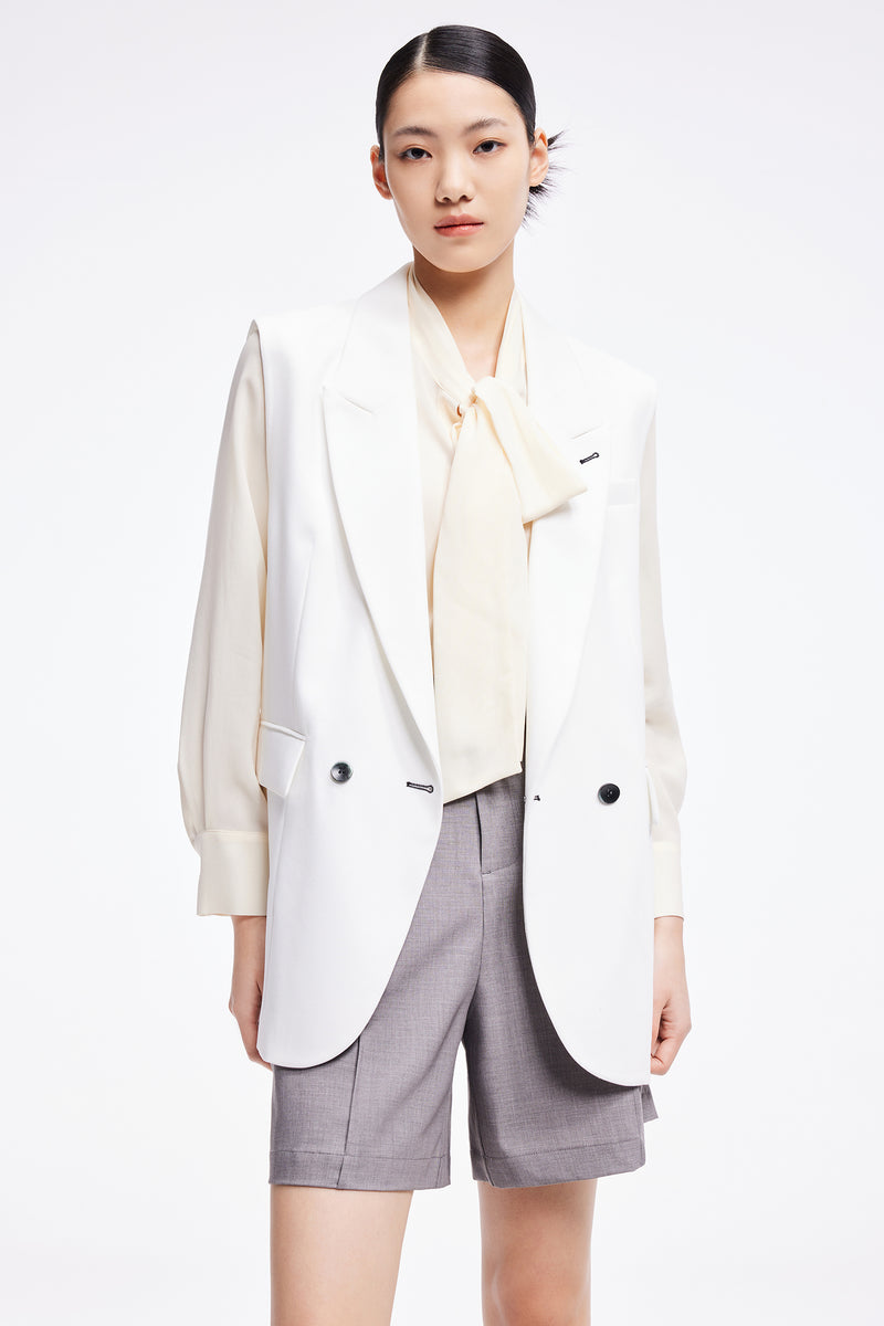 Lily - Gilet - Blanc