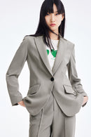 Lily - Blazer - Gris