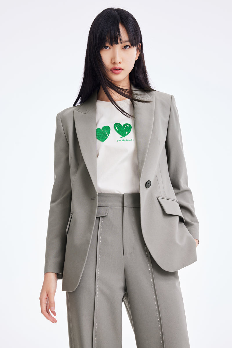 Lily - Blazer - Gris