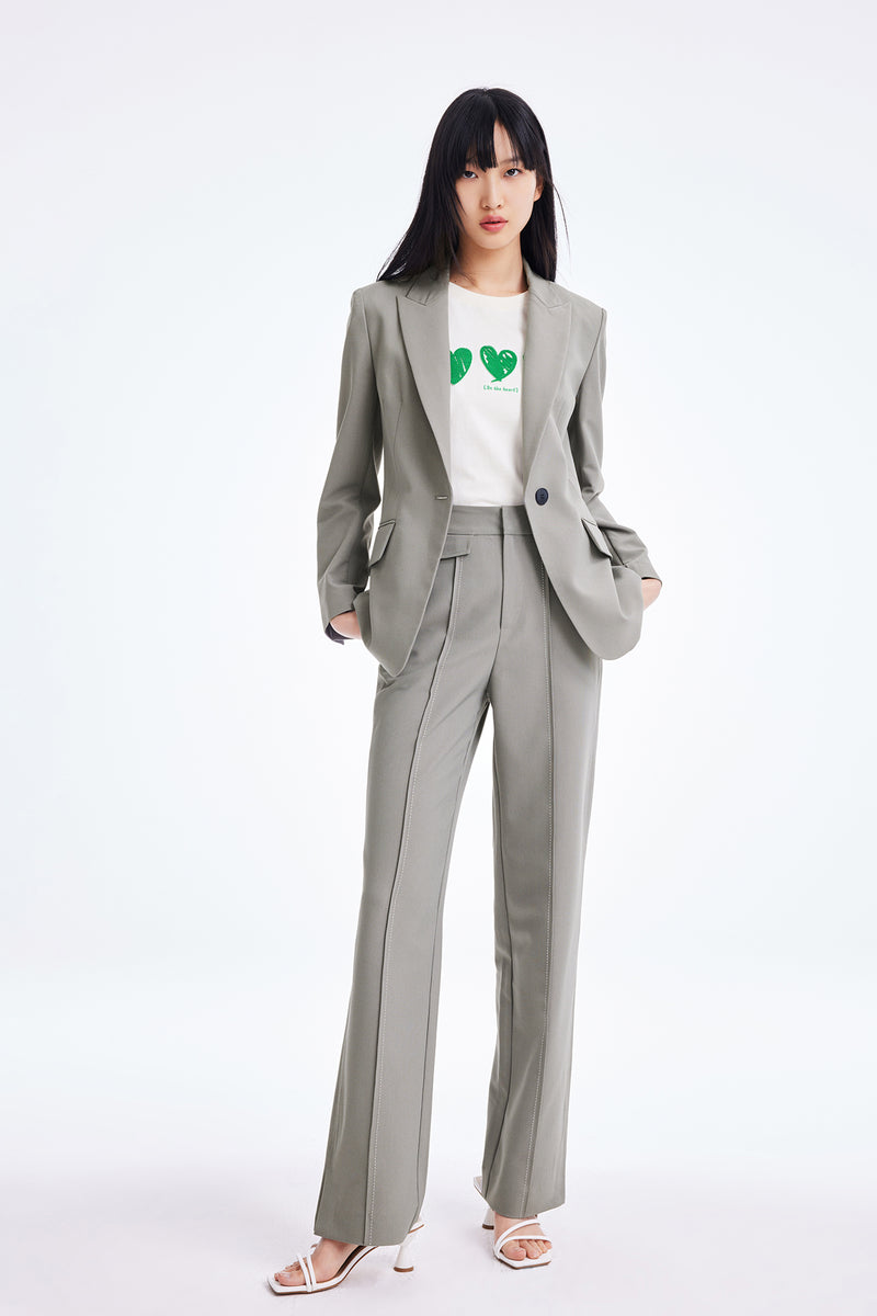 Lily - Blazer - Gris