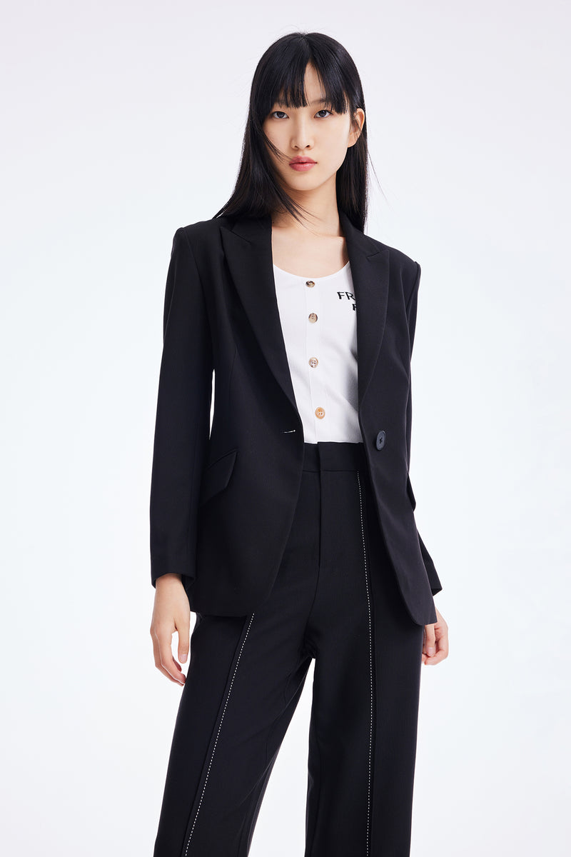 Lily - Blazer - Noir