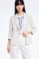 Lily - Blazer - Beige Clair Café