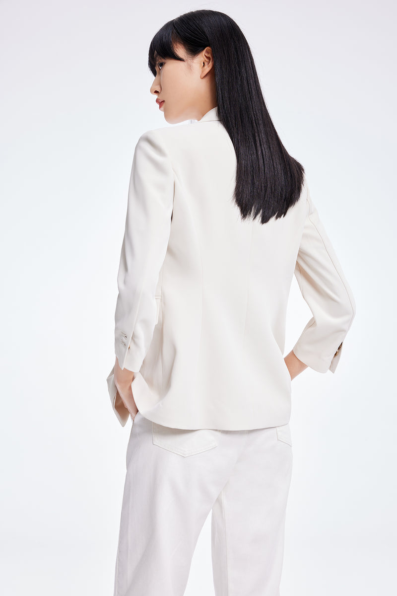Lily - Blazer - Beige Clair Café