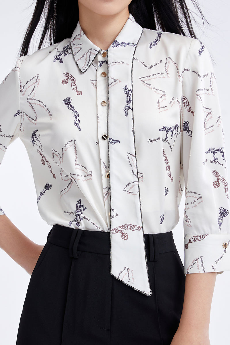 Lily - Chemise - Blanc Cassé