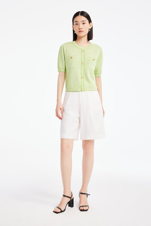 Lily - Short - Blanc