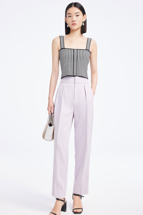 Lily - Pantalon - Gris Clair Violet