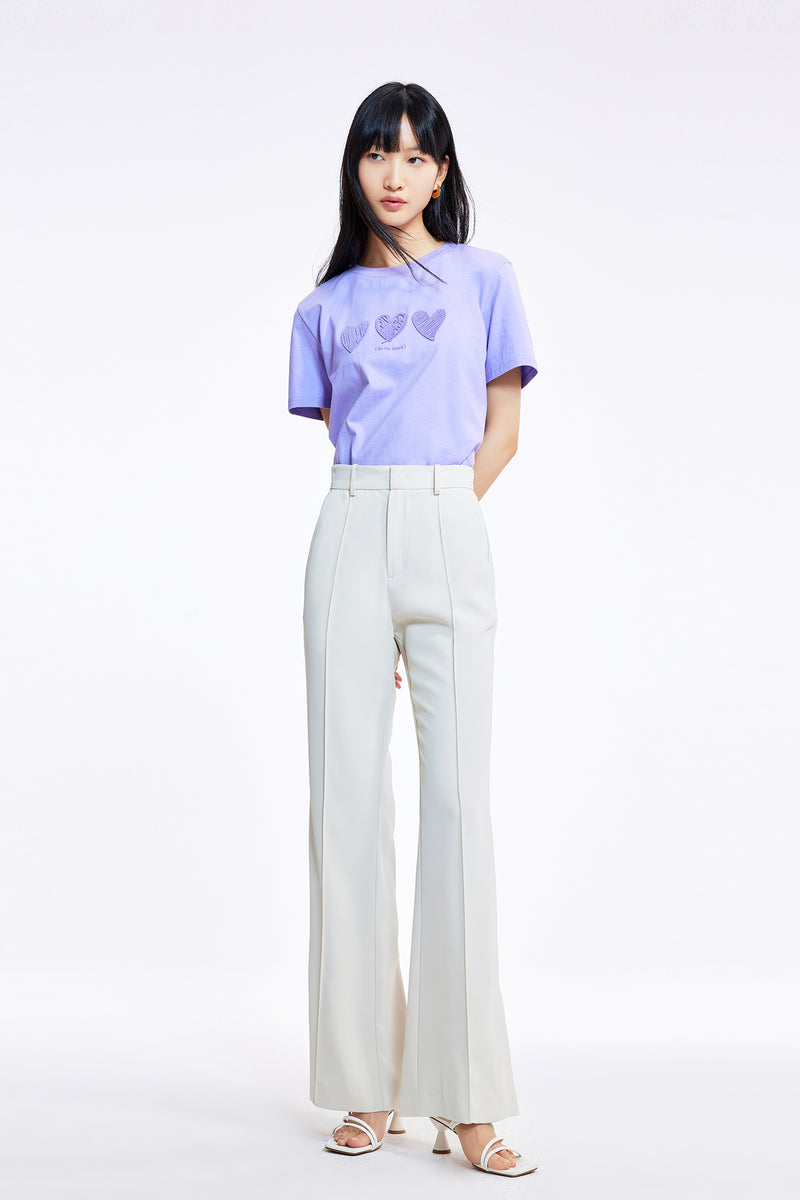 Lily - Pantalon - Kaki Clair