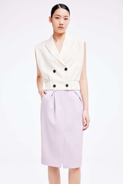 Lily - Jupe - Gris Clair Violet