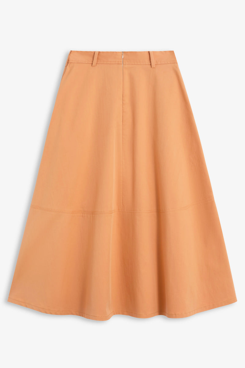 Lily - Jupe - Orange Clair