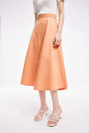 Lily - Jupe - Orange Clair