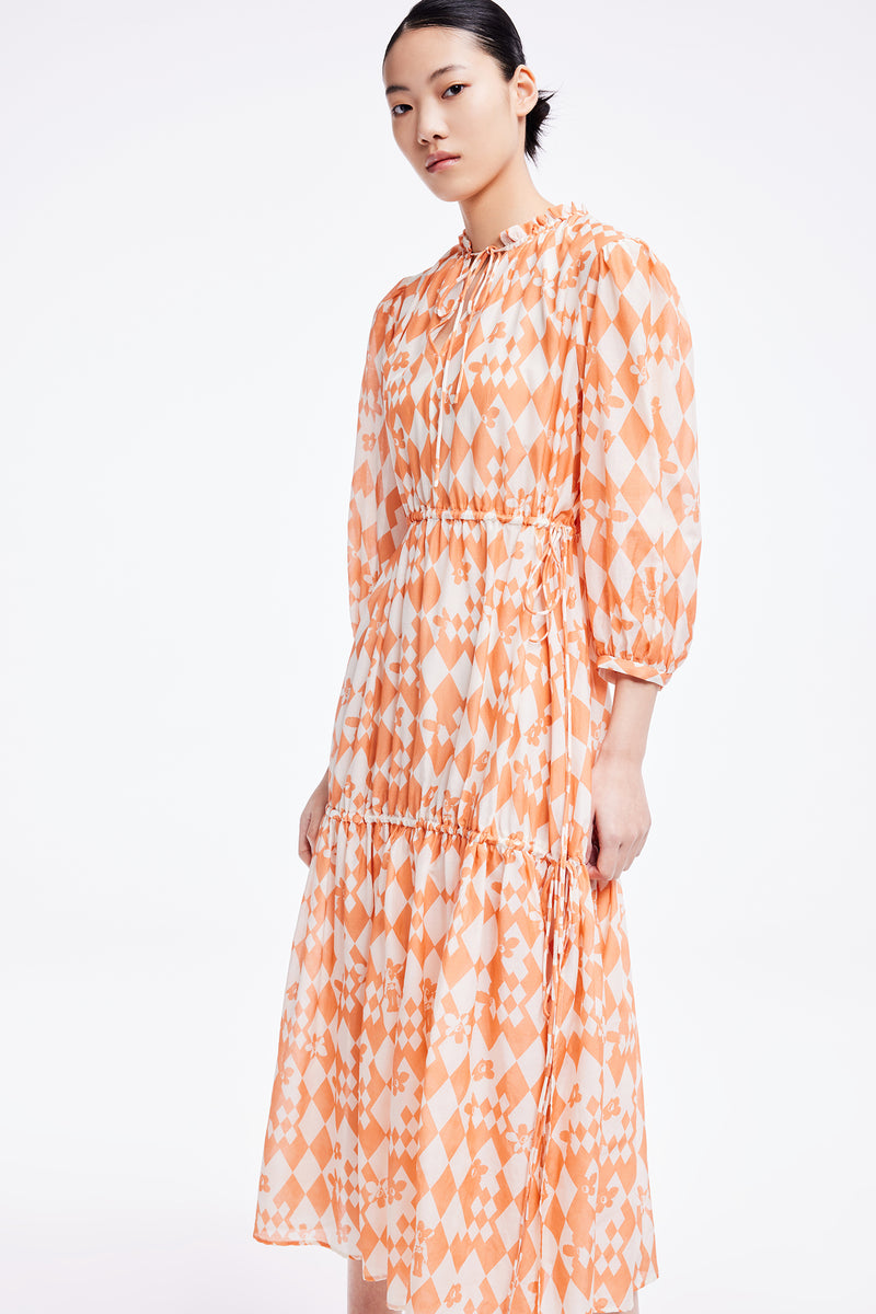 Lily - Robe - Orange