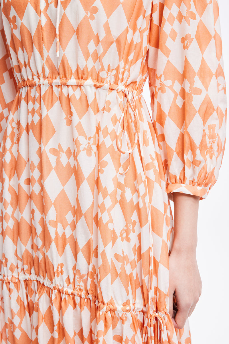 Lily - Robe - Orange