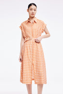 Lily - Robe - Orange Clair