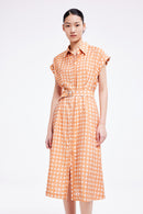 Lily - Robe - Orange Clair